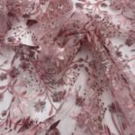 Renda Tree Flower Sequin – Rosa - imagem 8