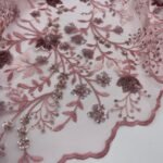 Renda Tree Flower Sequin – Rosa - imagem 2