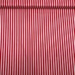 Seda Crepe – Riscas – Vermelho