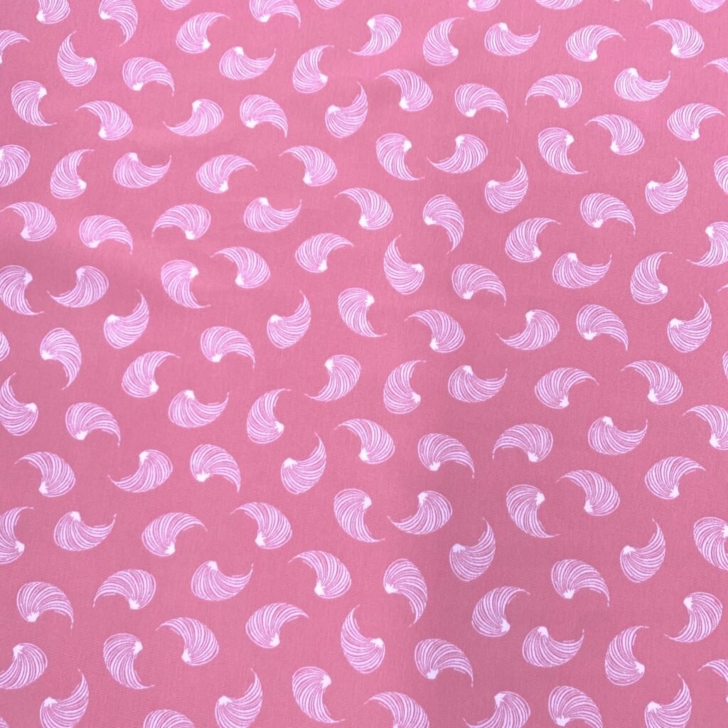 Seda Estampada – Rosa