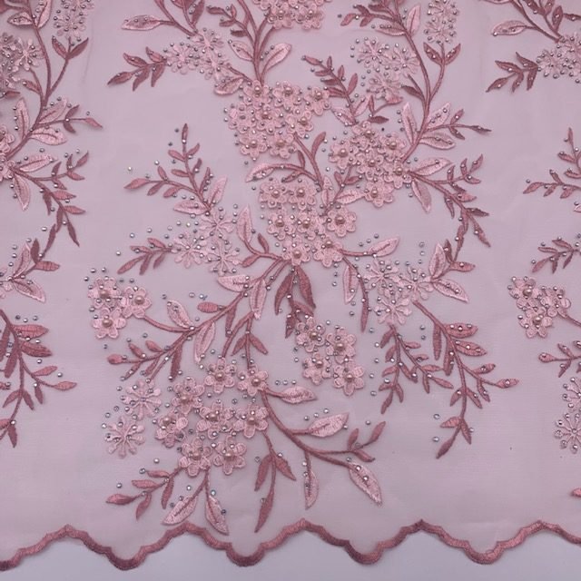 Renda Bubbles & Flowers – Rosa