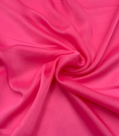Chiffon Riscado – Rosa Forte
