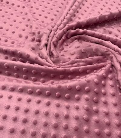 Malha Minky – Rosa Velho