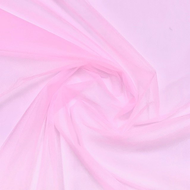 Tule Fino – Rosa Bebé