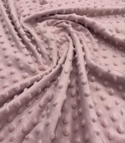 Malha Minky – Rosa