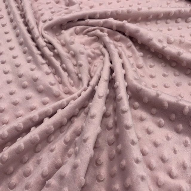 Malha Minky – Rosa