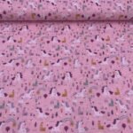 Popeline Unicórnios – Rosa