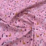 Popeline Unicórnios – Rosa - imagem 2