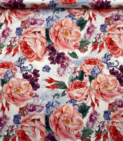 Seda Acetinada – Roses
