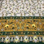 Seda Barra Floral – Amarelo