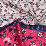 Seda Barra Floral – Rosa - imagem 3