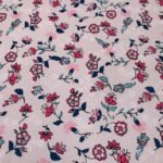 Seda Barra Floral – Rosa - imagem 2