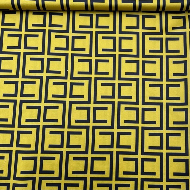 Seda Crepe – Amarelo