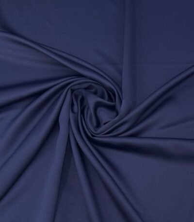 Seda Crepe – Azul Marinho