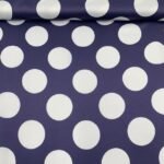Seda Crepe Bolas 5cm – Azul M. - imagem 2