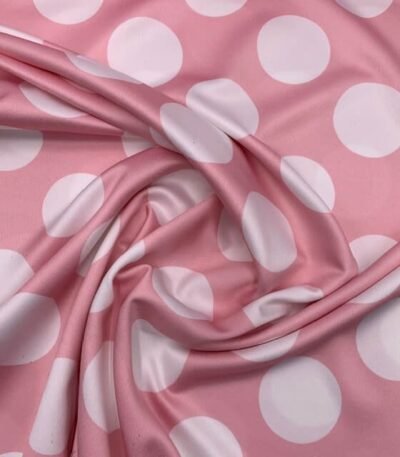 Seda Crepe Bolas 5cm – Rosa
