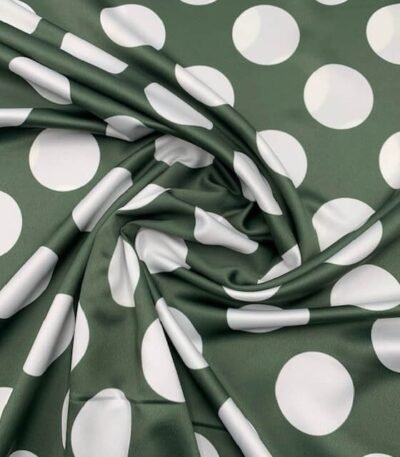 Seda Crepe Bolas 5cm – Verde