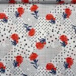 Seda Crepe Crave – Vermelho