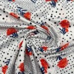 Seda Crepe Crave – Vermelho - imagem 2