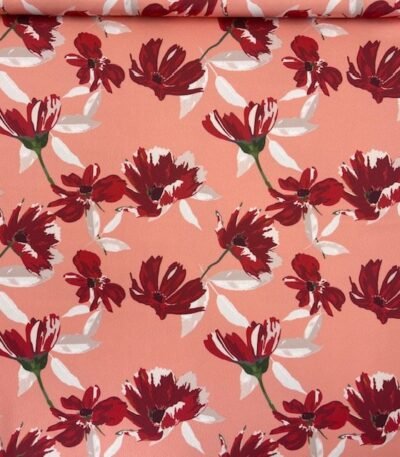 Seda Crepe Estampada