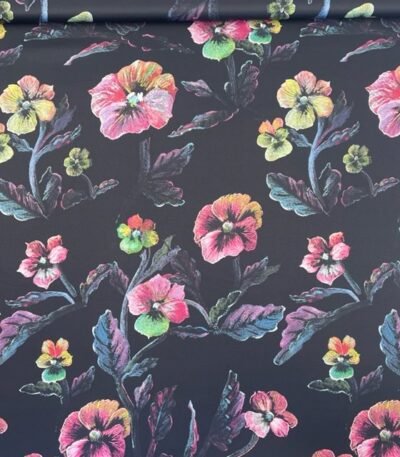 Seda Crepe Estampada
