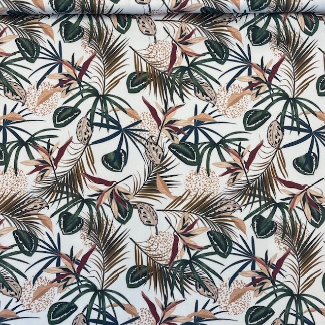 Seda Crepe Estampada