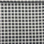 Seda Crepe Geometric – Black White