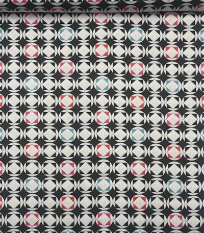 Seda Crepe Geometric – Multicolor