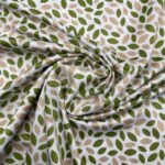 Seda Crepe Leaves – Verde - imagem 2