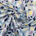 Seda Crepe Paint – Azul - imagem 2