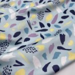 Seda Crepe Paint – Azul - imagem 3
