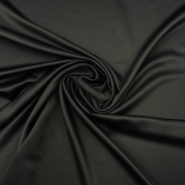Seda Crepe – Preto
