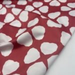 Seda Crepe Trevo – Vermelho - imagem 3
