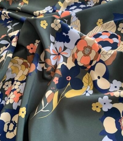 Seda Mate – Floral – Verde