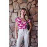 Seda c/ Lycra Geometric – Preto - imagem 6