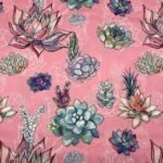 Seda Twill Floral – Rosa