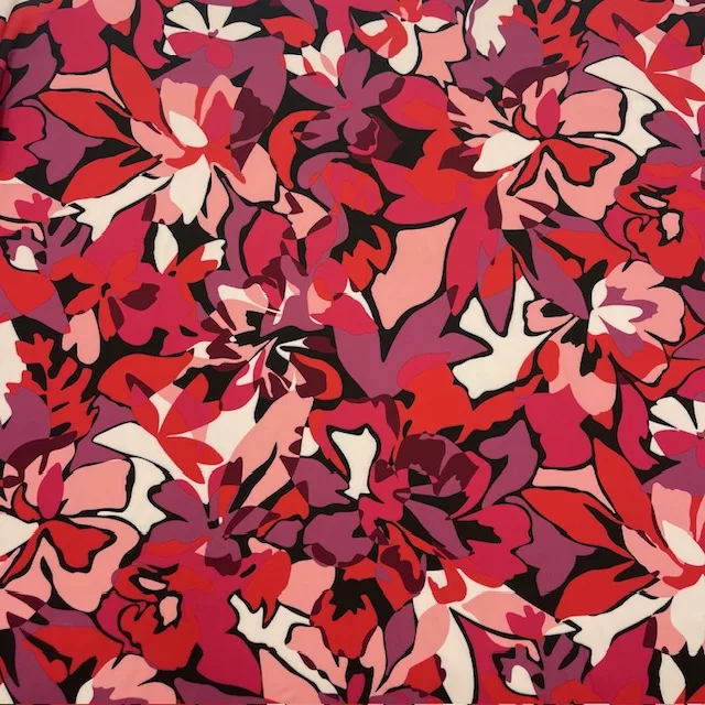 Seda c/ Lycra Italiana Estampada