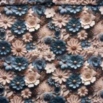 Seda c/ Lycra Estampada 3D Italiana