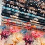 Seda c/ Lycra Estampada 3D Italiana - imagem 4