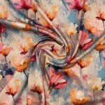 Seda c/ Lycra Estampada 3D Italiana - imagem 2