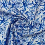 Seda Blue Flowers - imagem 2
