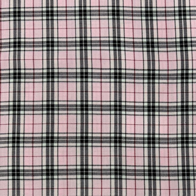 Tartan – Xadrez Escocês – Rosa