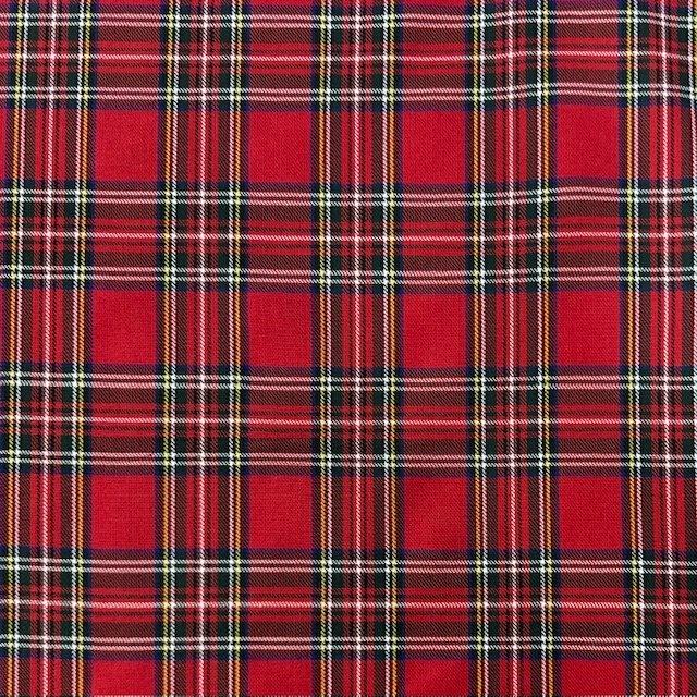 Tartan – Xadrez Escocês – Vermelho