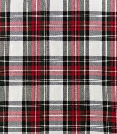 Tartan – Xadrez Escocês – Branco