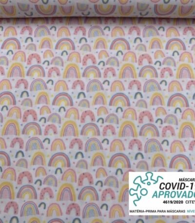 Tecido Covid – Arco Íris
