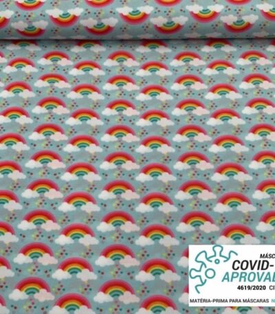 Tecido Covid – Arco Iris