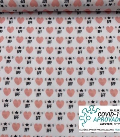 Tecido Covid – Best Friends Forever