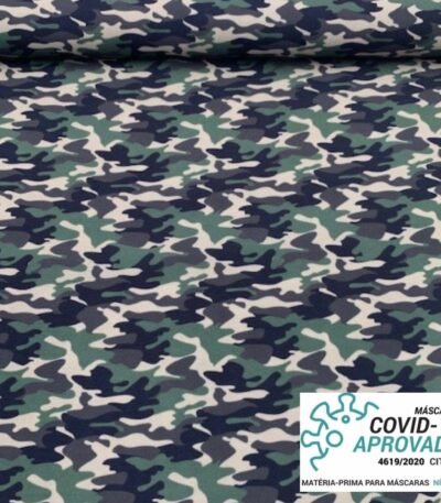 Tecido Covid – Camuflado