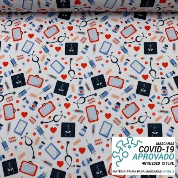 Tecido Covid – Dr.
