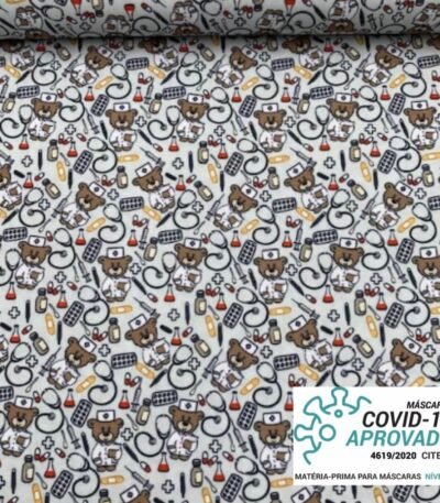 Tecido Covid – Dr. Ursinho
